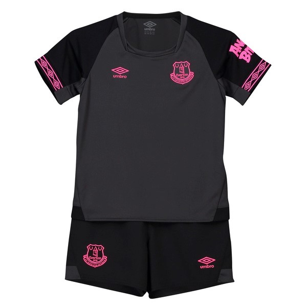 Everton Trikot Auswarts Kinder 2018-19 Schwarz Fussballtrikots Günstig